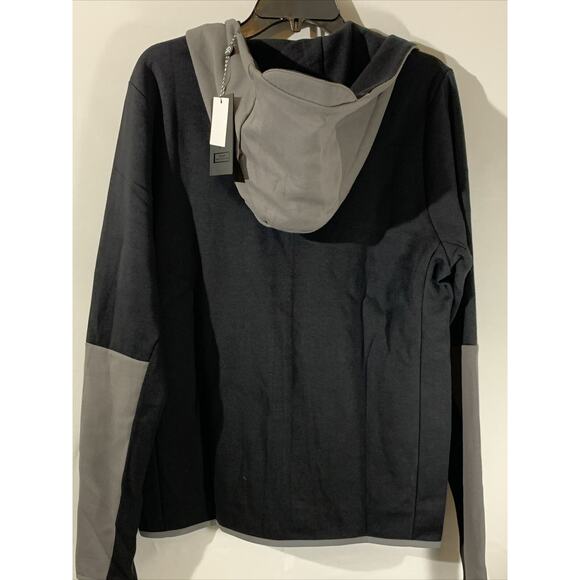 Rawgear Raw Gear Black Gray Jacket Mens Size M Zip Hoodie - Picture 4 of 7